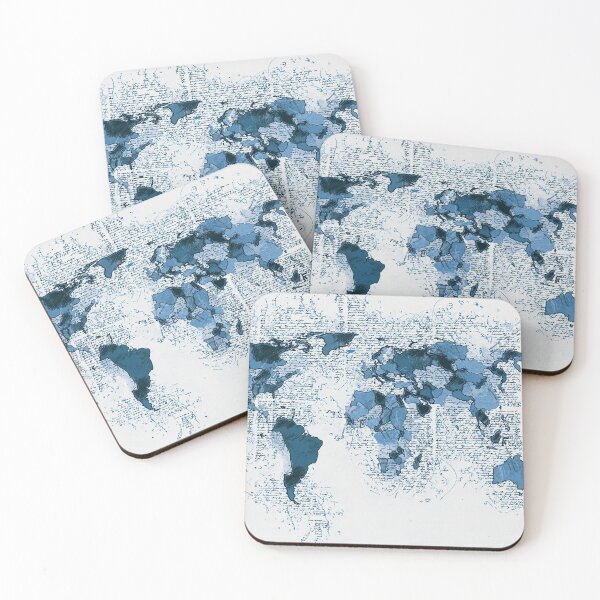 Item preview, Map of the World Vintage Art Style for Geography Lovers designed and sold by Naumovski.