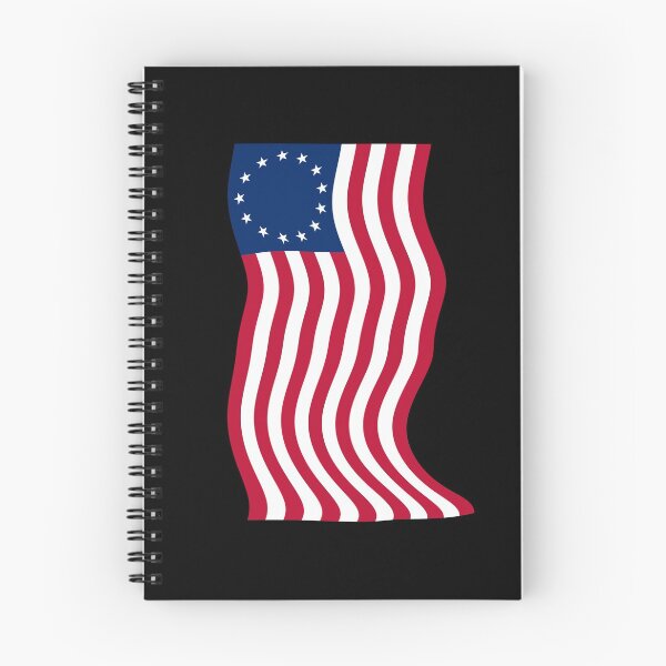Item preview, Wavy Betsy Ross Flag design designed and sold by NoveltyMerch.