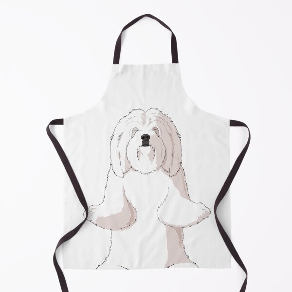 Item preview, Meditating Coton de Tulear Dog designed and sold by alwe-designs.