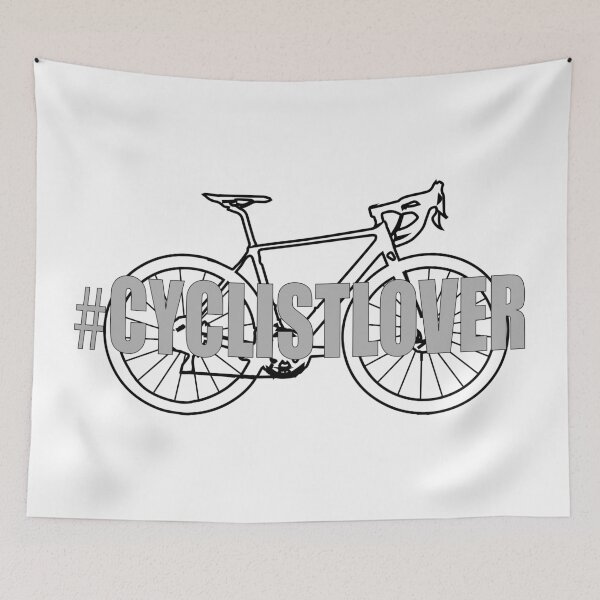 Aperçu de l'œuvre #Cyclistlover cycle bike Cyclist Lover créée et vendue par JAZTshirt.