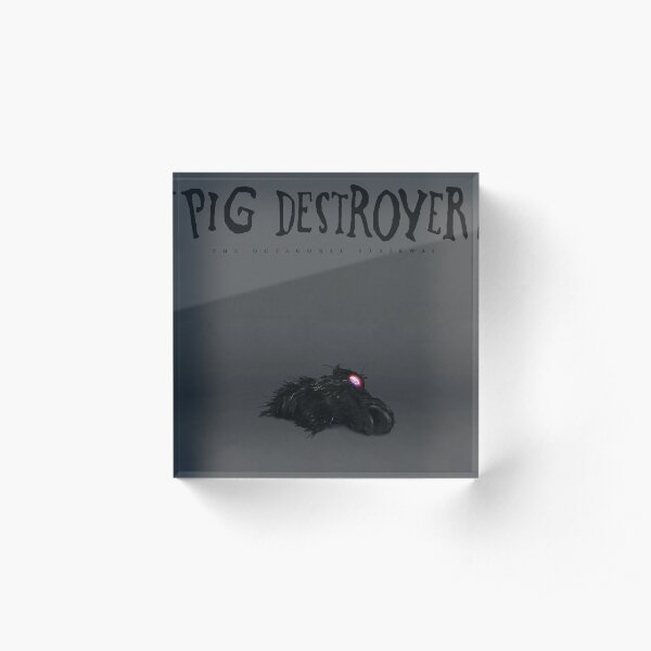 Pig Destroyer loerrcok The Octagonal Stairway Acrylic Block
