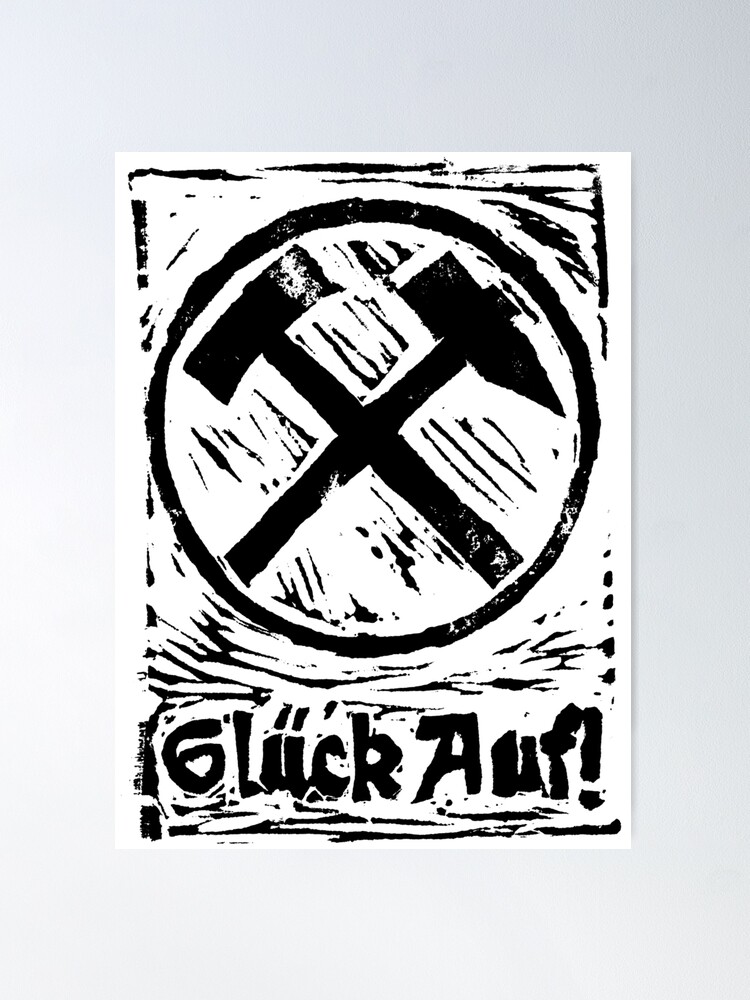 Alternative Ansicht von Glück Auf! Poster