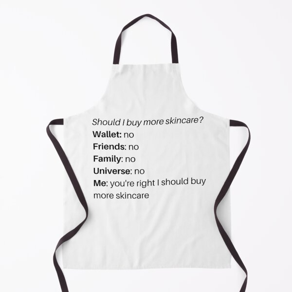 Item preview, Should I Buy More Skincare? designed and sold by ThoughtJumble.