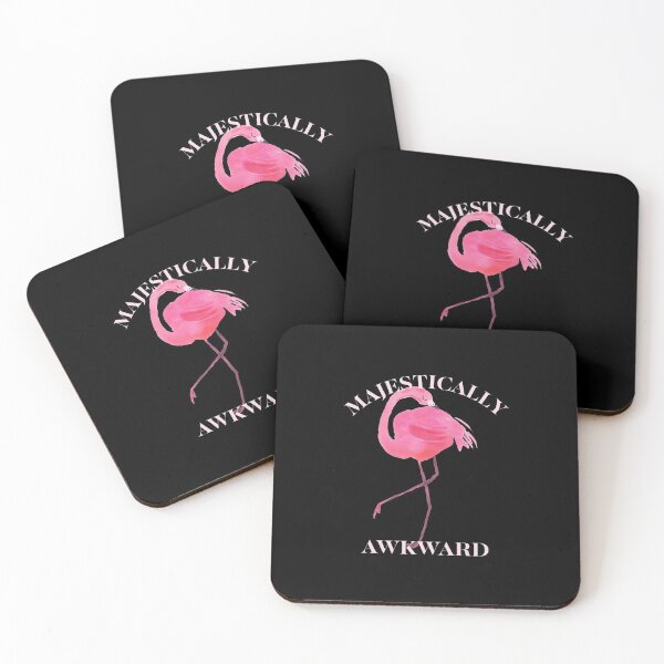Artikelvorschau, Majestätisch umständlich Hübsche Rosa Flamingo Aquarell Grafik Grafik entworfen und verkauft von NoveltyMerch.