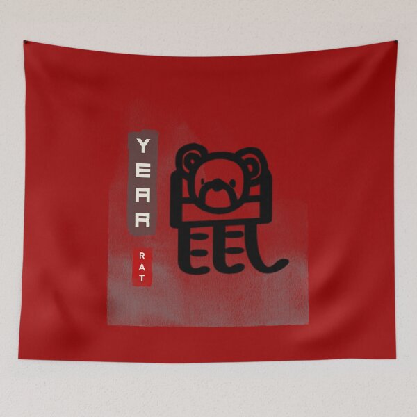 Item preview, Year of The Rat in Chinese designed and sold by besttwlife.
