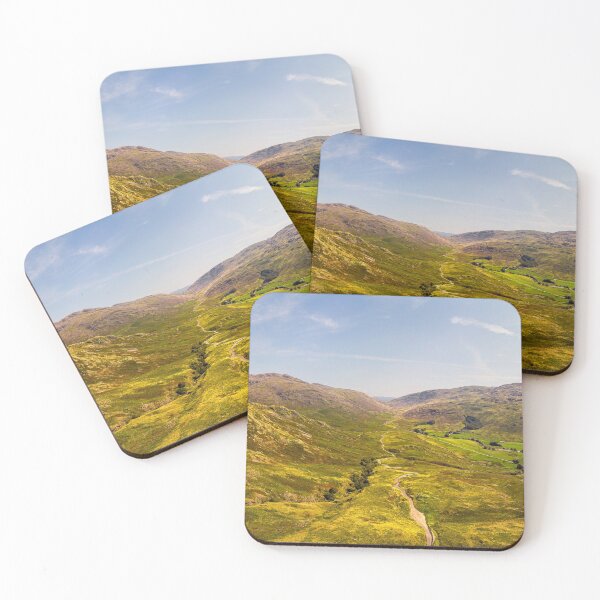 Item preview, Looking down hardknott pass towards wrynose pass designed and sold by ademcfade.
