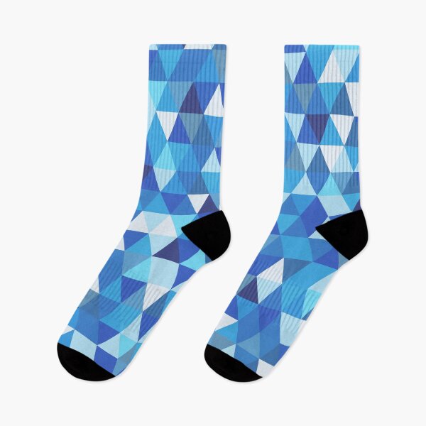 Item preview, Colourful Geometry - Blues Palette designed and sold by Blue-Banana.