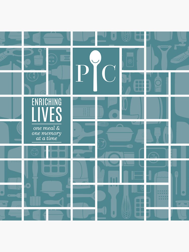 "Pampered Chef Grid" Sticker by catssykes Redbubble