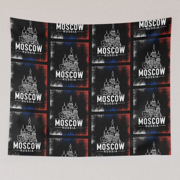 Item preview, Russland Россия Moscow Москва Moskva Basilius Kremlin Patriot Flag Gift designed and sold by TheAplus.
