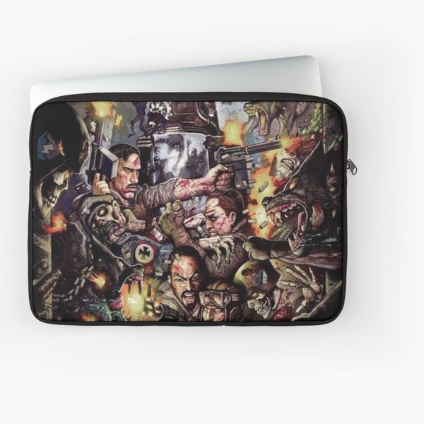 Zombies Laptop Sleeves Redbubble - cod zombie song roblox id