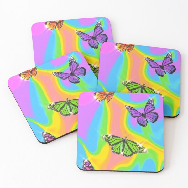 Item preview, acid butterflies designed and sold by sqftv.