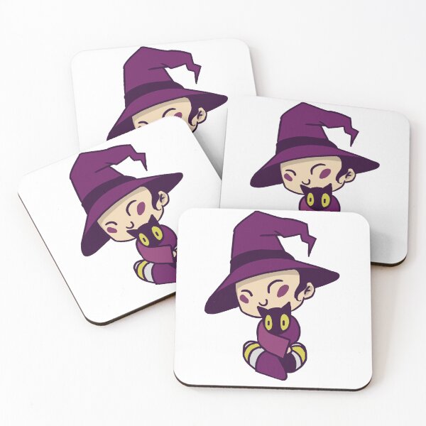 Item preview, Cute kawaii witch hug designed and sold by cu-b3.