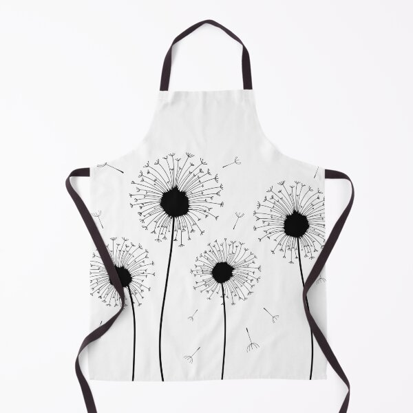 Item preview, Black Dandelion Pattern designed and sold by yellowkats.