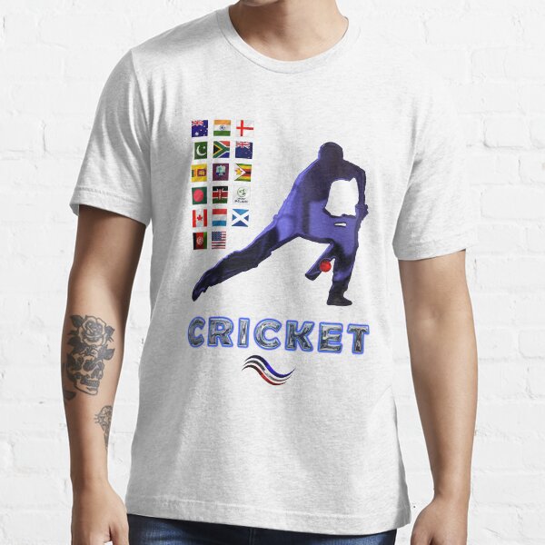 "Cricket Team Squads Collectors TShirts sans Stickers" Tshirt for