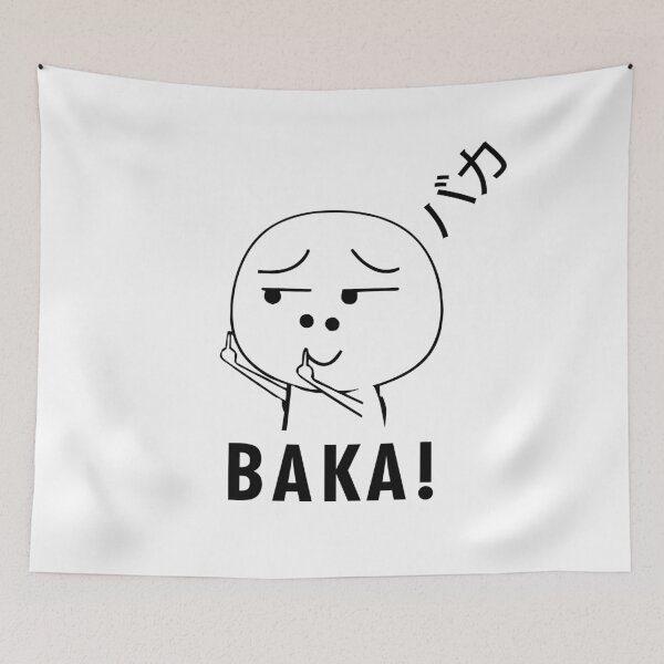 Item preview, Baka Rabbit Funny Japanese word Anime Otaku Gift designed and sold by CHAMSING INK.