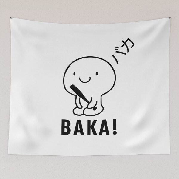 Item preview, Baka Rabbit Funny Japanese word Anime Otaku Gift designed and sold by CHAMSING INK.
