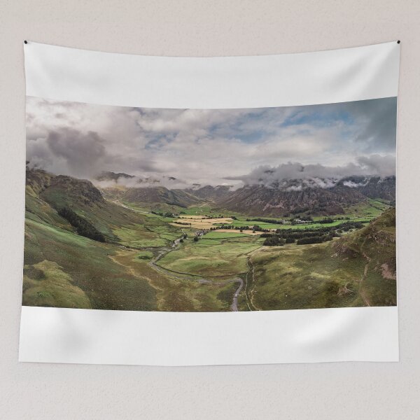 Item preview, The end of Langdale in the Lake District designed and sold by ademcfade.
