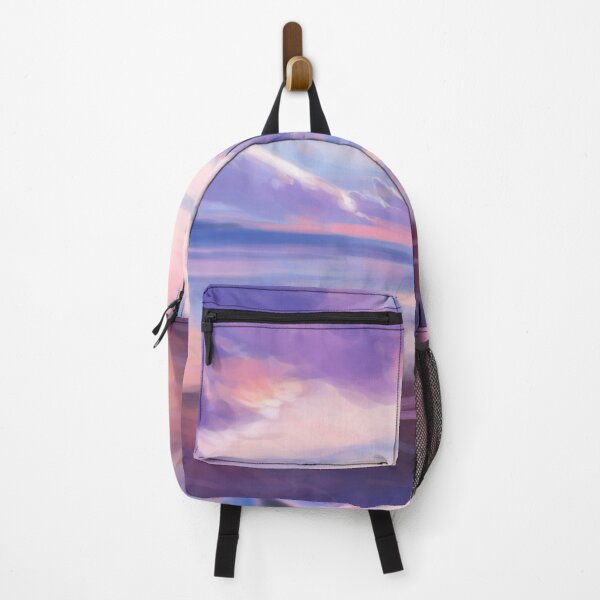 Item preview, Color of Sunset Lake Painting designed and sold by SwaDesign.