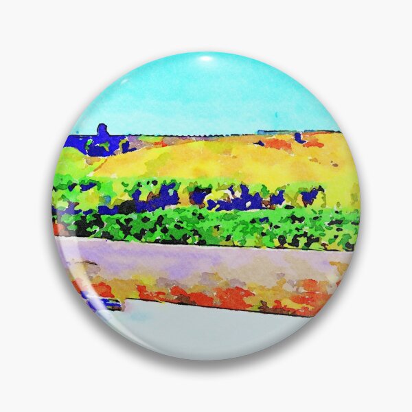 Item preview, Calabrian landscape with countryside from the road designed and sold by Giuseppe Cocco.
