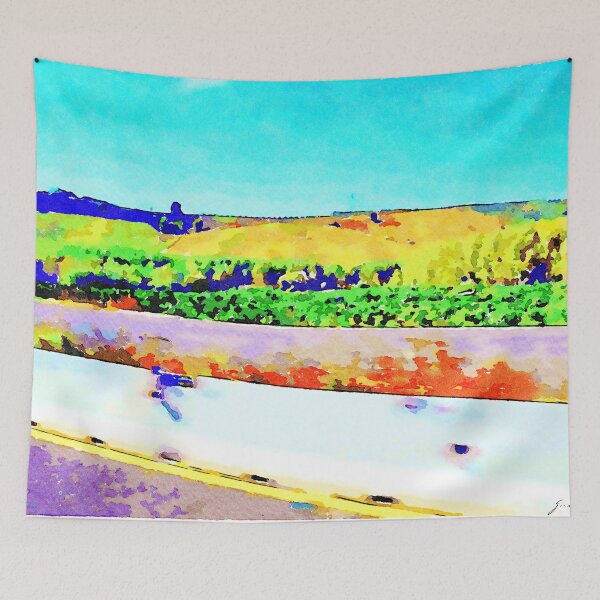Item preview, Calabrian landscape with countryside from the road designed and sold by Giuseppe Cocco.