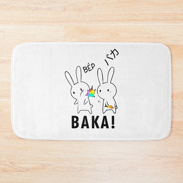 Item preview, Baka Rabbit Funny Japanese word Anime Otaku Gift designed and sold by CHAMSING INK.
