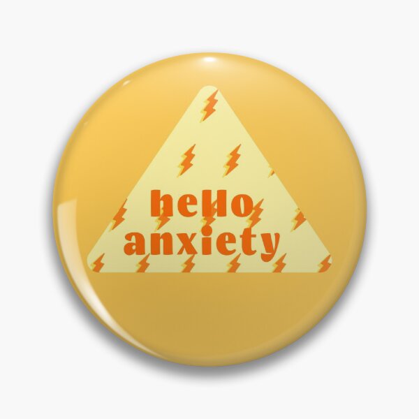 Item preview, Hello anxiety designed and sold by 1604techni.