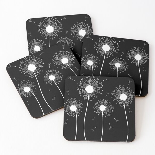 Item preview, White Dandelion Pattern designed and sold by yellowkats.