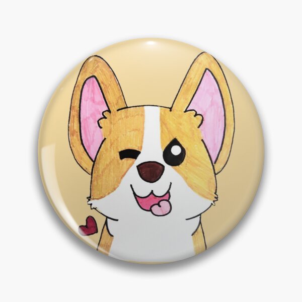 Item preview, Smiling Corgi designed and sold by jevelynlustan.
