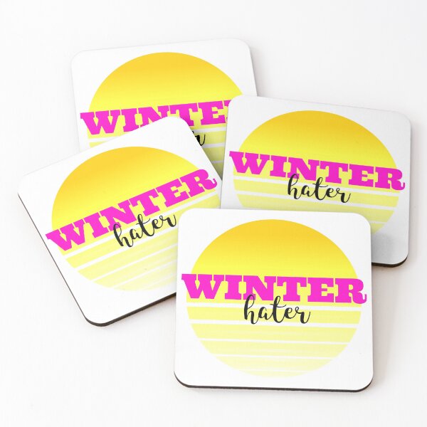 Item preview, Winter Hater Sunset designed and sold by SobaWaveStudio.