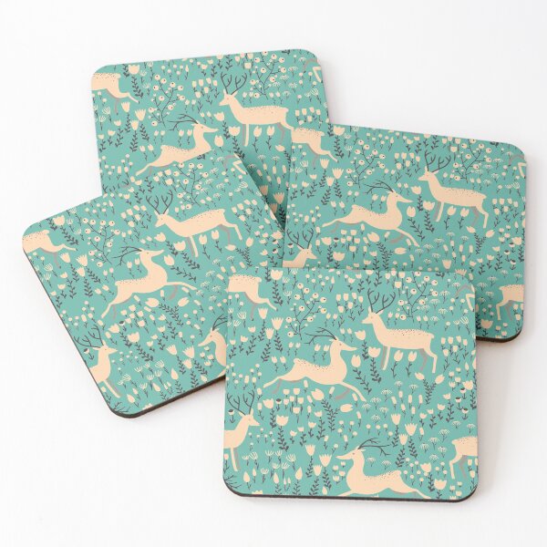Item preview, Deer in the Winter Meadow designed and sold by space-kitten.