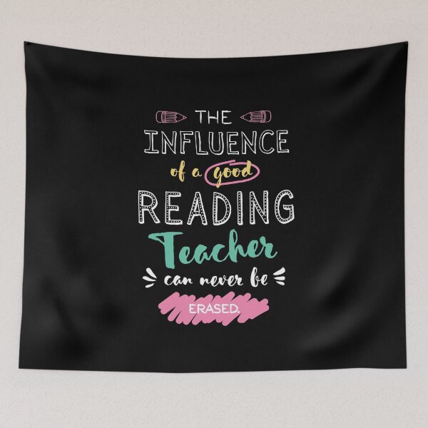 Item preview, Reading Teacher Appreciation Gifts - The influence can never be erased designed and sold by betternotes.