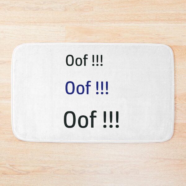 Item preview, Simple Oof !!! Design designed and sold by FarzT.