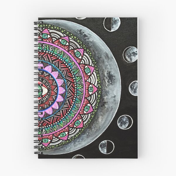 Item preview, sun and moon mandala inspired designed and sold by mayescol.