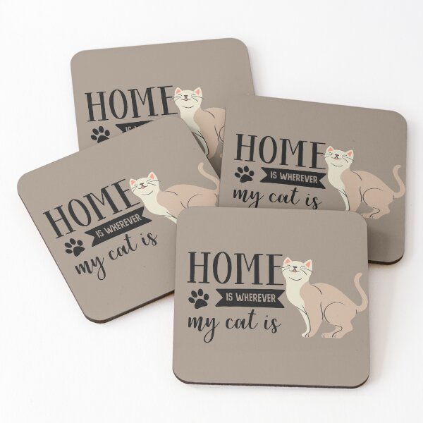 Item preview, Home is wherever my cat is  designed and sold by natal51.