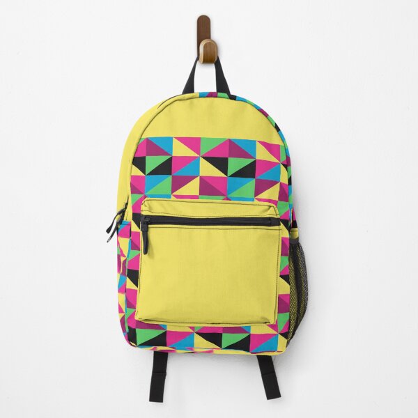 Item preview, Funky Triangles on Yellow designed and sold by Blue-Banana.