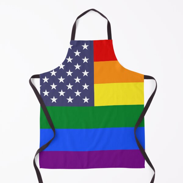 Item preview, Rainbow Stripes & US Stars Flag designed and sold by Gabriela Simon.