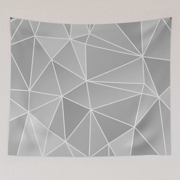 Item preview, Geo Pattern (Silver Sand and White) designed and sold by Blue-Banana.
