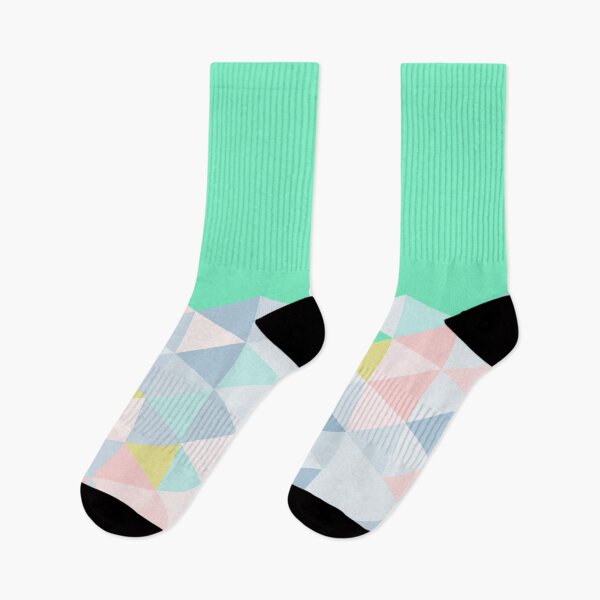 Item preview, Pastel Geometric (Mint) designed and sold by Blue-Banana.