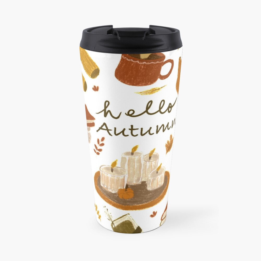 Autumn Cozy Vibes Travel Mug