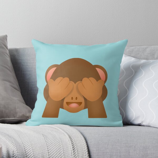 Monkey 2024 emoji pillow