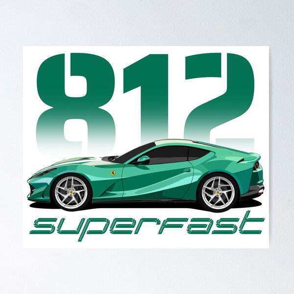 Ferrari 812 Superfast Posters for Sale