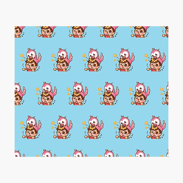 Flamingo Youtube Photographic Print By Moatazes Redbubble - emotes didn t go away how to use emotes in roblox youtube