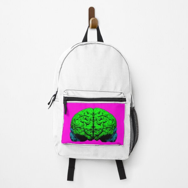 Item preview, Cerebro humano verde - fondo rosa designed and sold by uberanatomy.