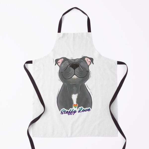 Item preview, Smiling Blue Staffy Dog (stafford) Staffy Love  designed and sold by jolographics.