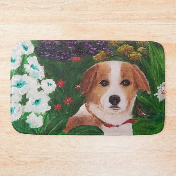 Item preview, Dog in the Garden designed and sold by JJ Burton.