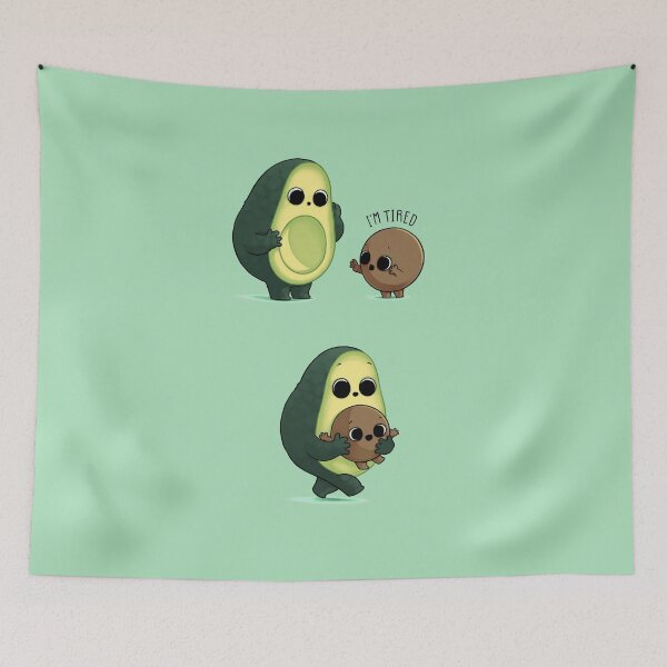 Item preview, Tired Avocado designed and sold by Naolito.