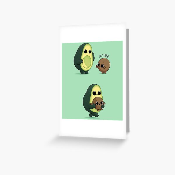 Item preview, Tired Avocado designed and sold by Naolito.