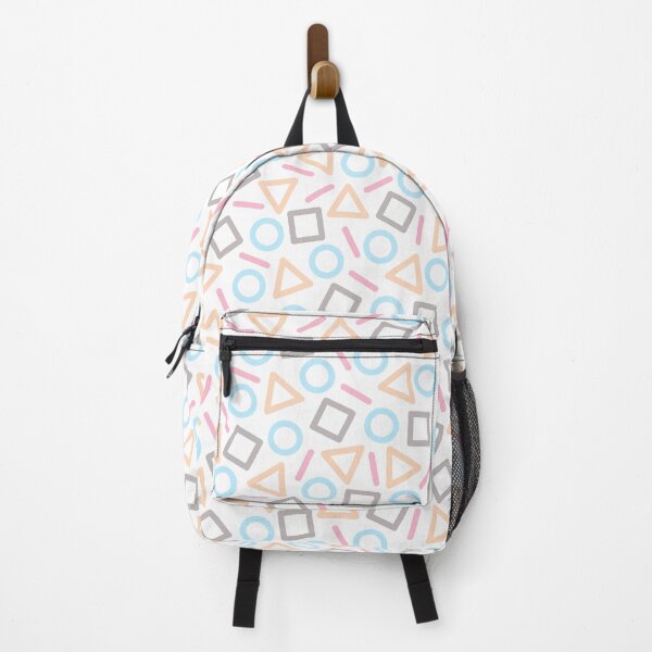 Item preview, Geometric Shapes Memphis Pattern (White) designed and sold by Blue-Banana.