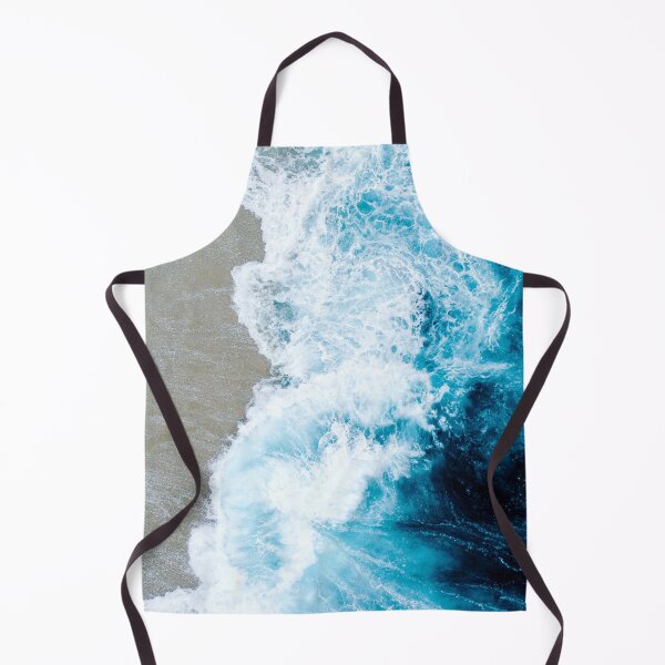 Aperçu de l'œuvre Ordinateur portable Blue Jamaica Beach Blue Ocean Wave créée et vendue par AyazL.