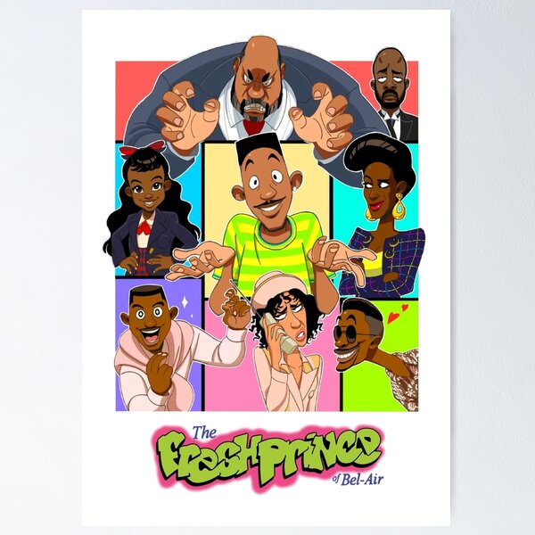Item preview, Fresh Prince of Bel Air Cartoon Cover designed and sold by UrbanFlip.